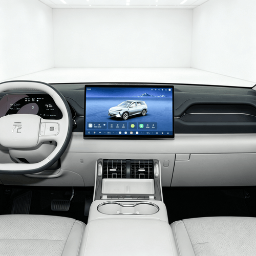 BYD Yuan Plus (2023-2026) Matte Anti-Glare Infotainment Screen Protector, Tempered Glass - EV Armor Lab
