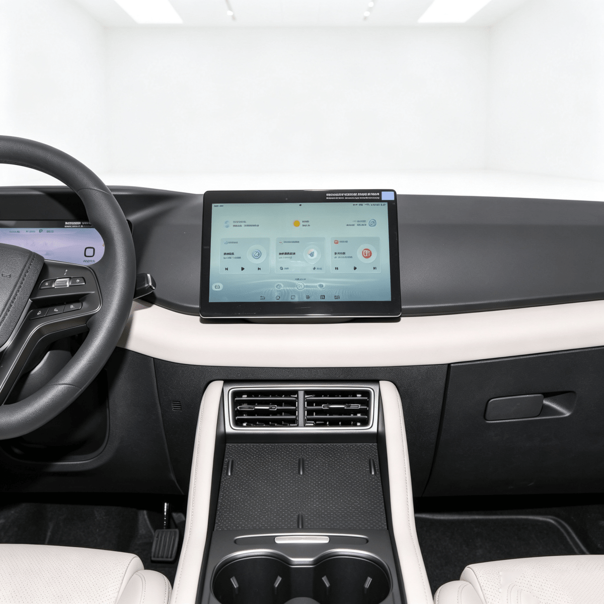 BYD Yuan Pro(2023-2026) Matte Anti-Glare Infotainment Screen Protector, Tempered Glass - EV Armor Lab