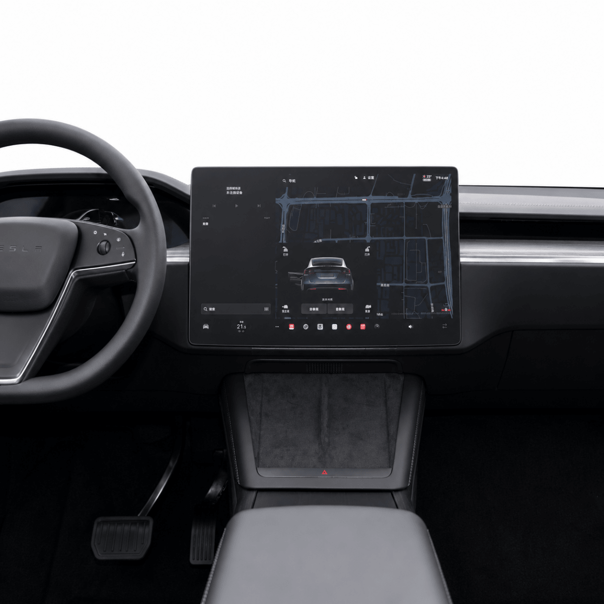 Tesla Model X Matte Anti-Glare Screen Protector | Tempered Glass - EV China Parts