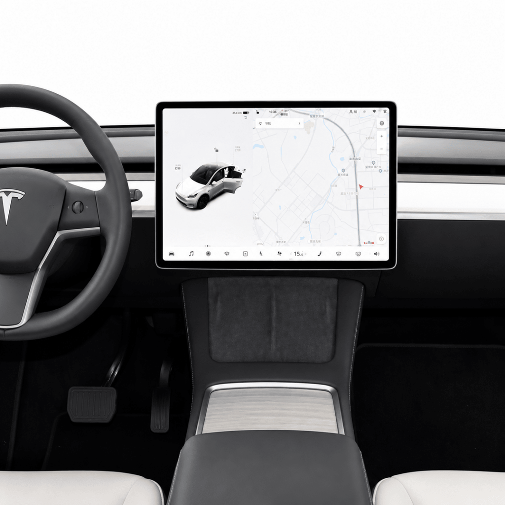 Tesla Model Y（2020-2024） Matte Anti-Glare Screen Protector | Tempered Glass - EV China Parts