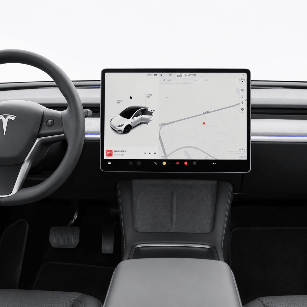Tesla Model Y（2020-2024） Matte Anti-Glare Screen Protector | Tempered Glass - EV China Parts